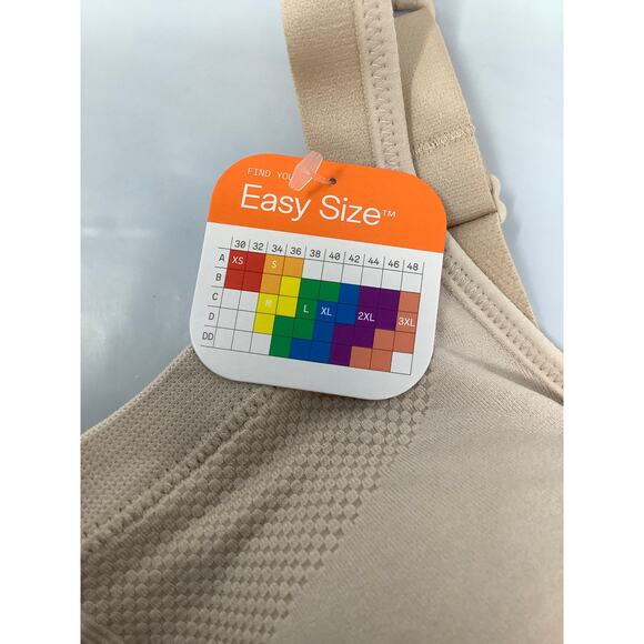 Warners L Easy Does It Underarm Smoothing Seamless Wireless Comfort Bra H15-18 - Picture 7 of 8